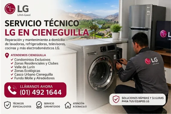 Servicio Técnico LG en Cieneguilla