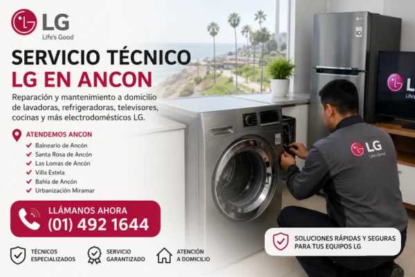 Tecnico LG en Ancon