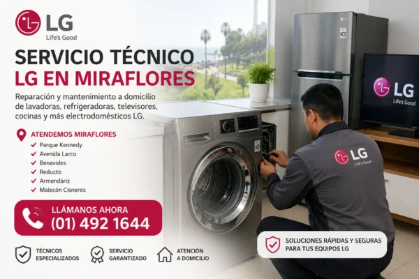 Tecnico LG en Miraflores