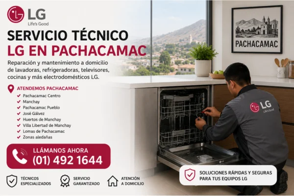 Técnico LG en Pachacamac