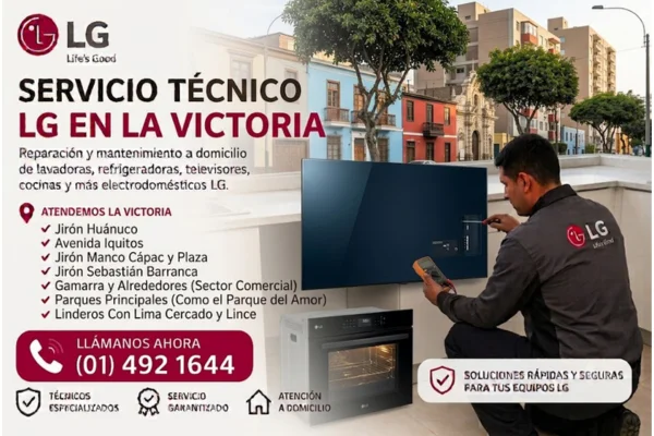 Técnico LG en la victoria