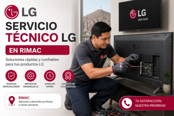 Tecnico LG en Rimac