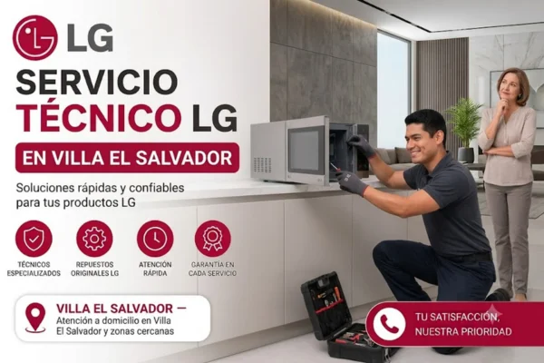 Tecnico LG en Villa El Salvador
